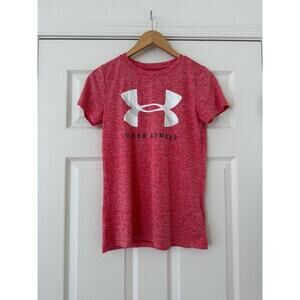 Under Armour Red Heatgear T-Shirt Small